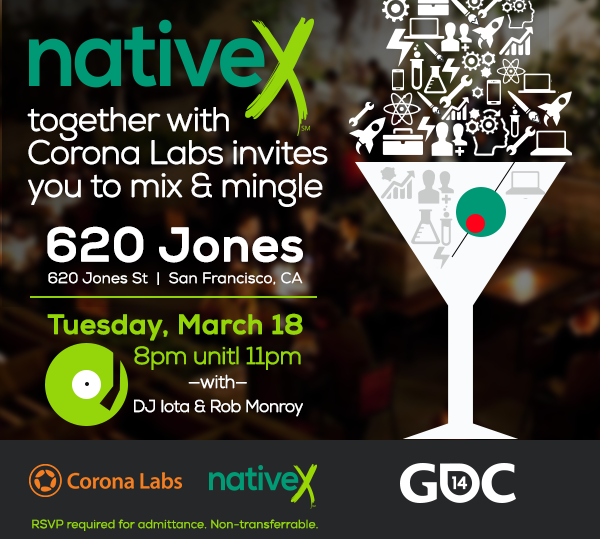 GDC NativeX party
